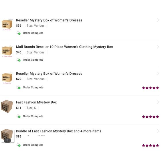 Funky Y2K Vintage & Modern Reseller Mystery Box - Picture 2 of 2